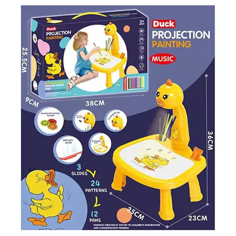 3 in 1 Duck Theme Painting and Drawing Projector