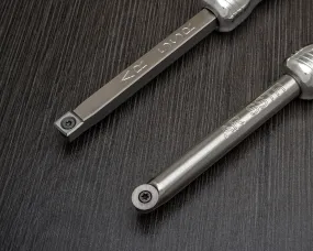 Acrylic Resin Set of 2 with Roughing and Turning Tool - 12" Overall