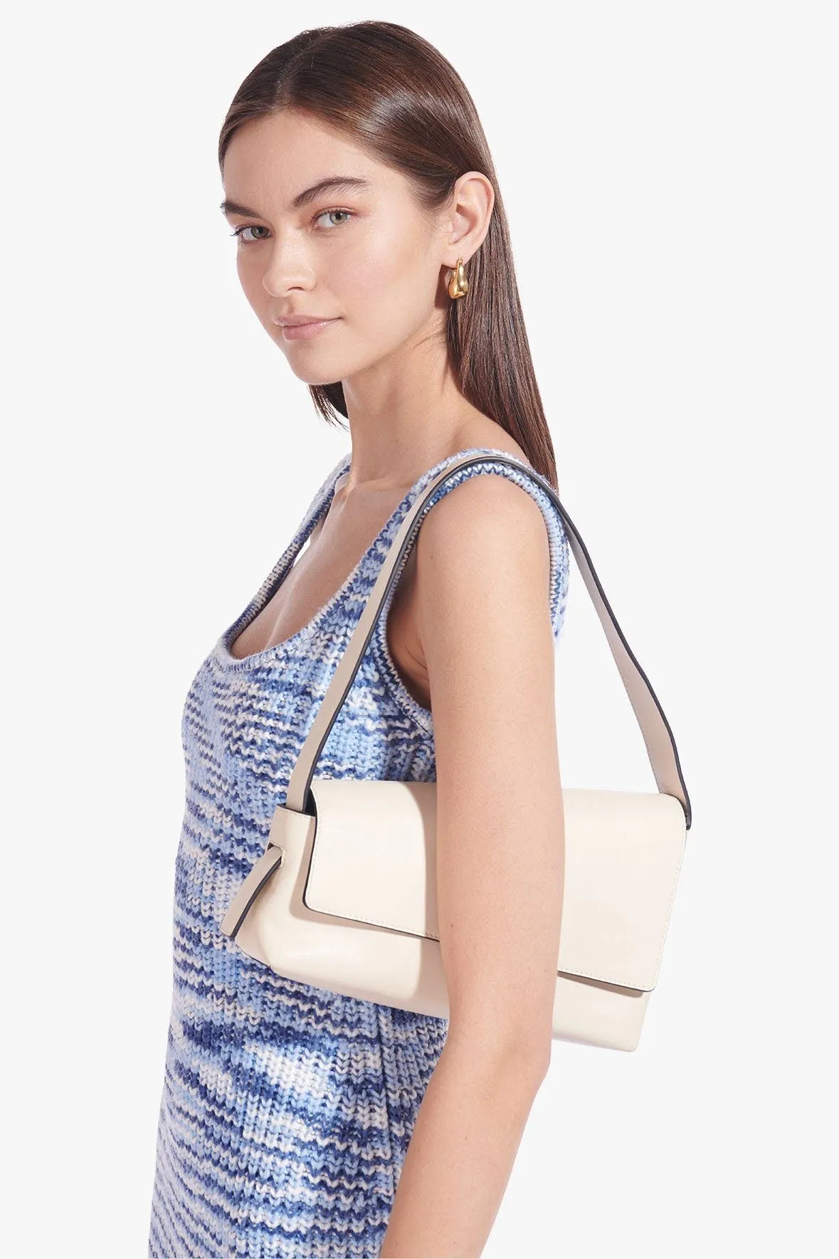 ACUTE SHOULDER BAG | CREAM