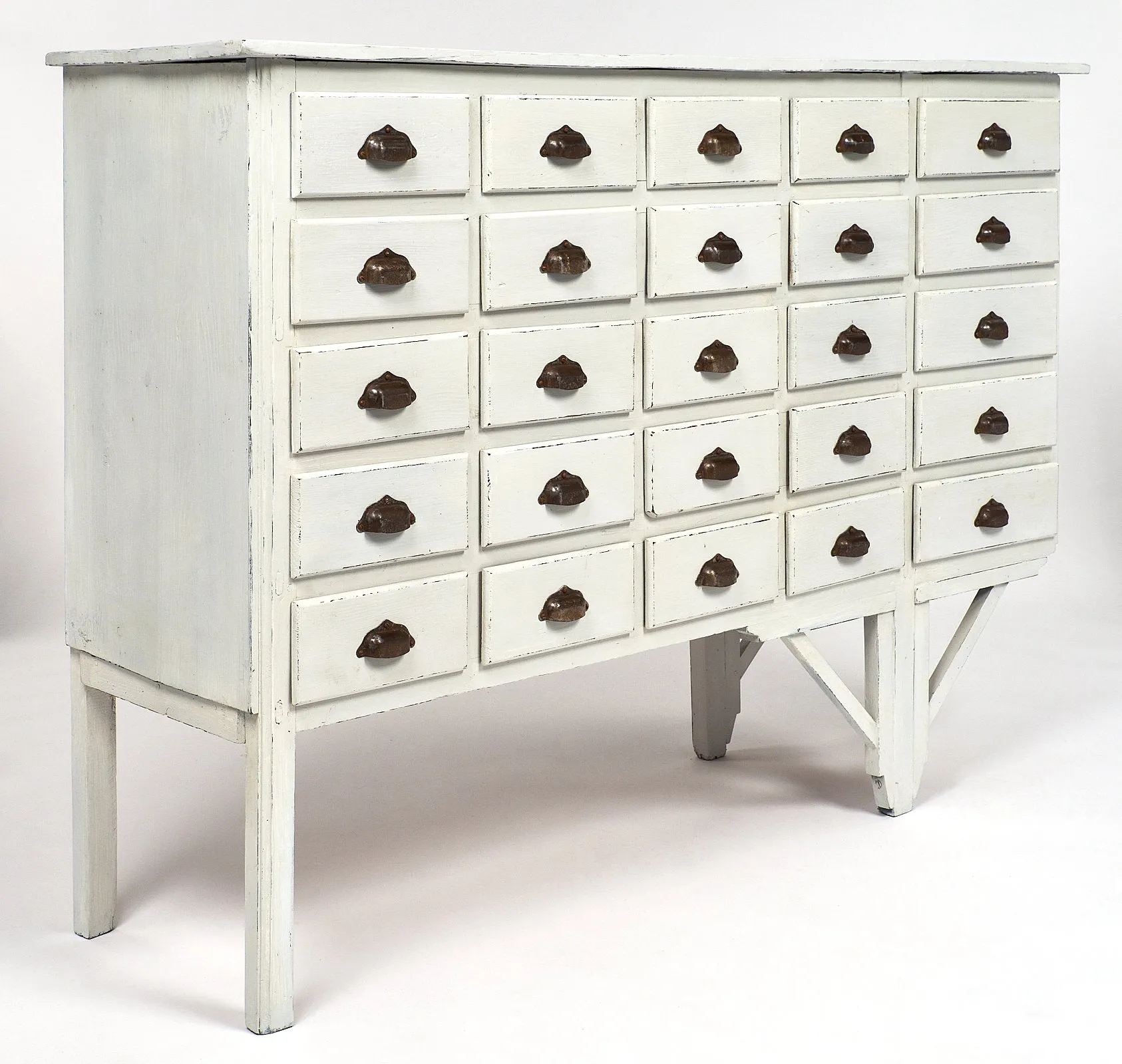 Antique French Haberdashery Cabinet