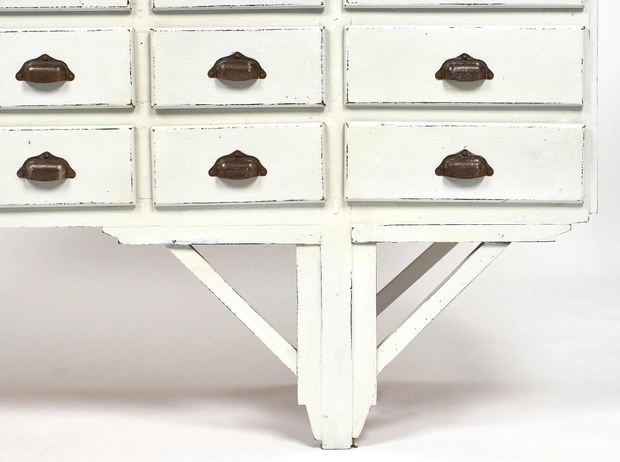 Antique French Haberdashery Cabinet