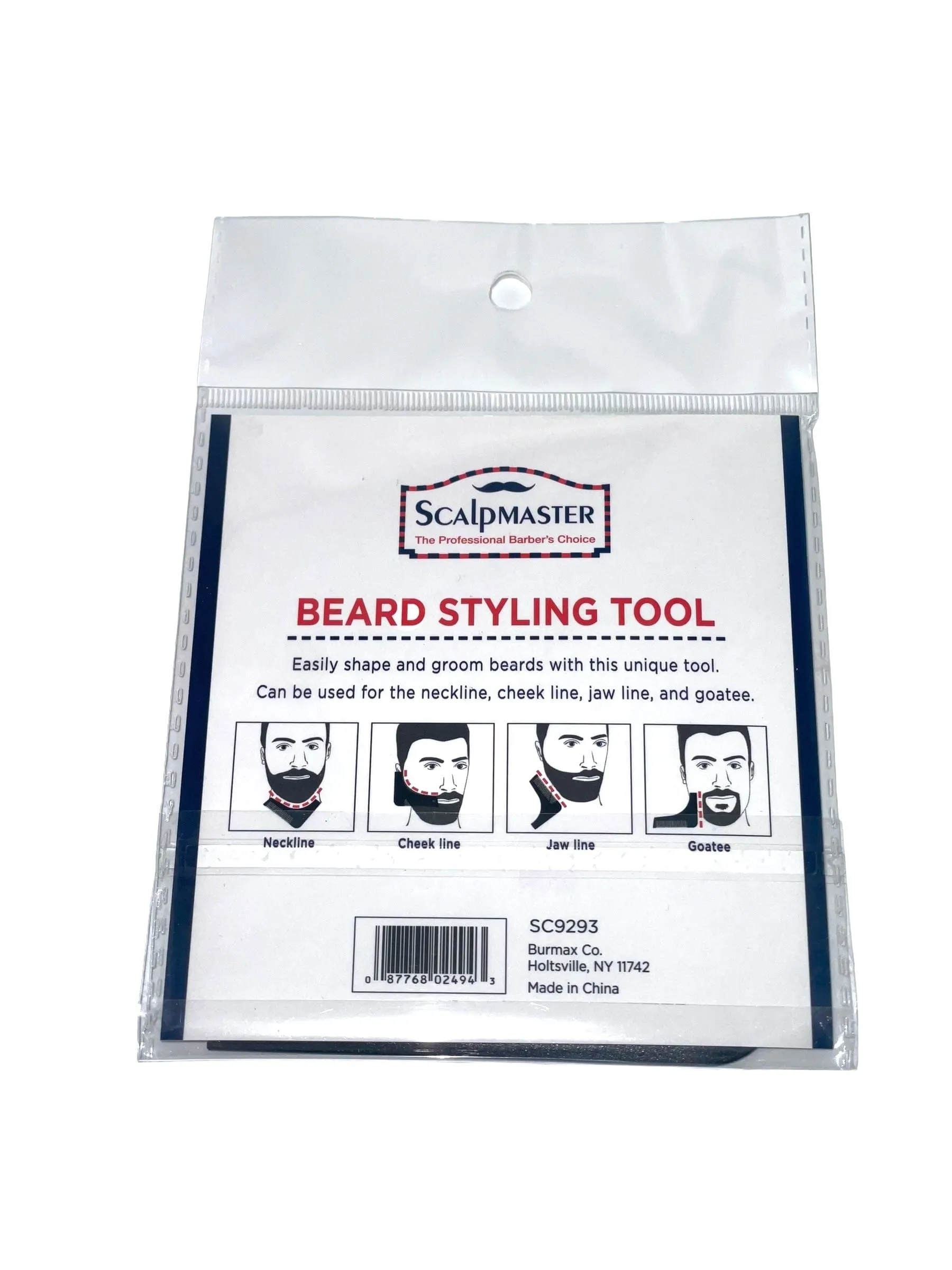 Beard Styling Tool Scalp Master Barber Choice