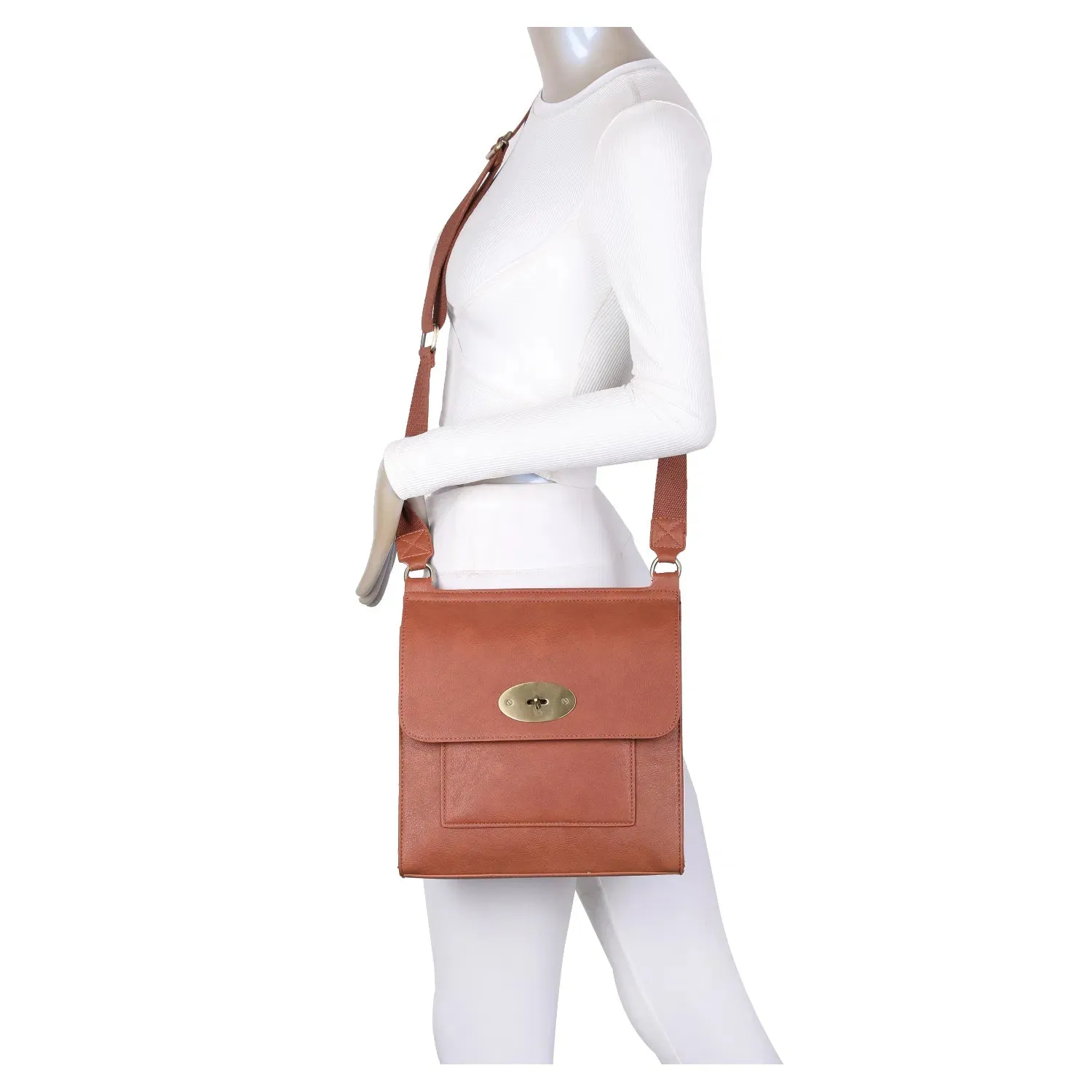 Black Lottie Crossbody Bag
