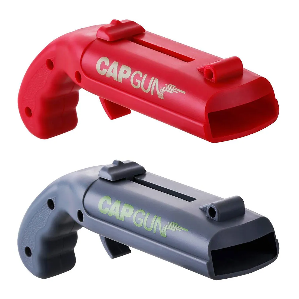 Cap Gun Flying Cap Launcher Bottle Opener