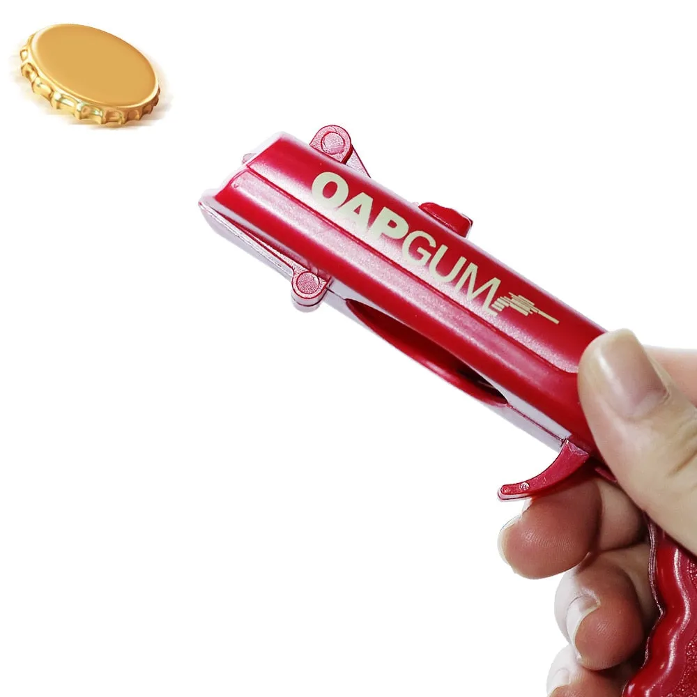 Cap Gun Flying Cap Launcher Bottle Opener