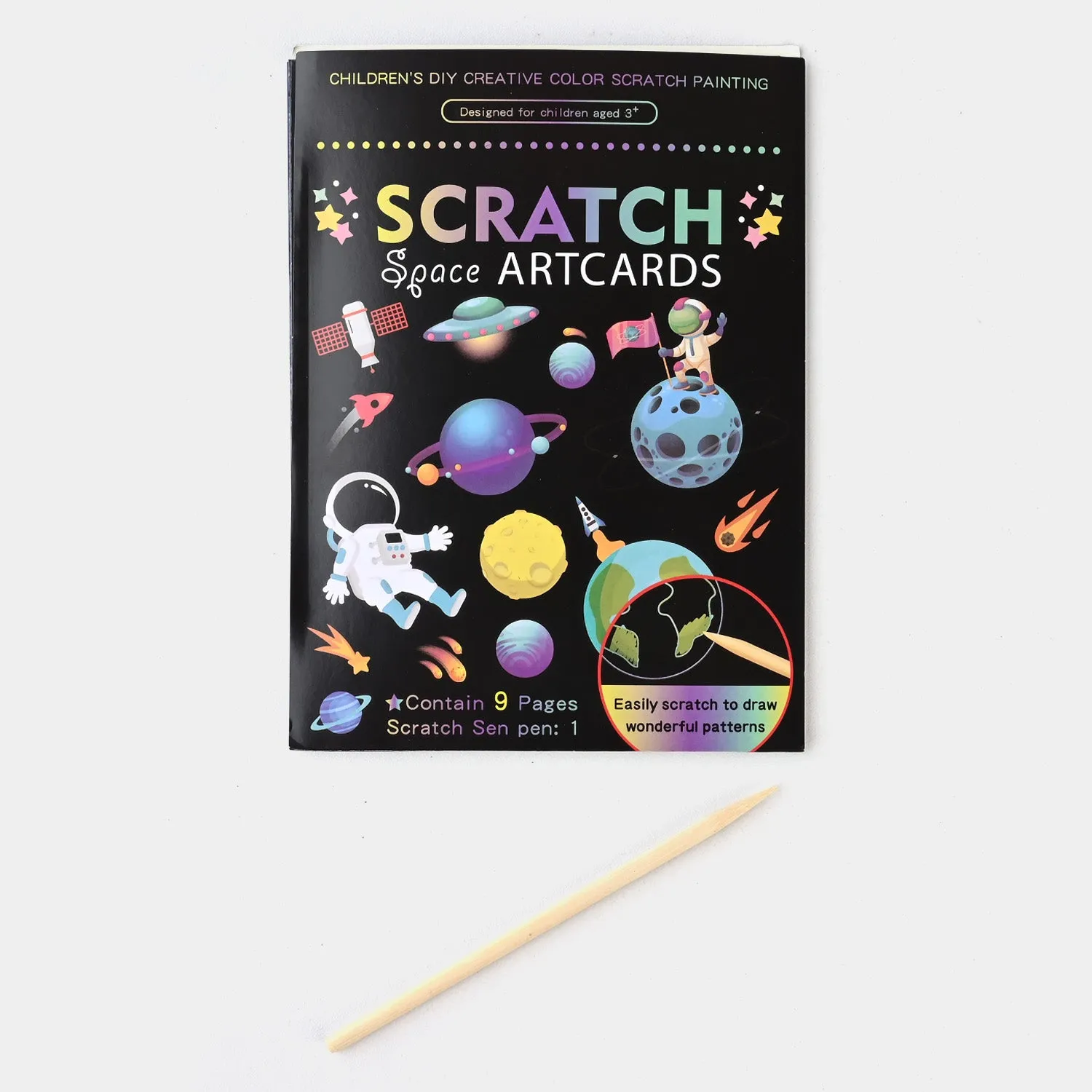 CREATIVE SCRATCH CARD BOOK FOR KIDS