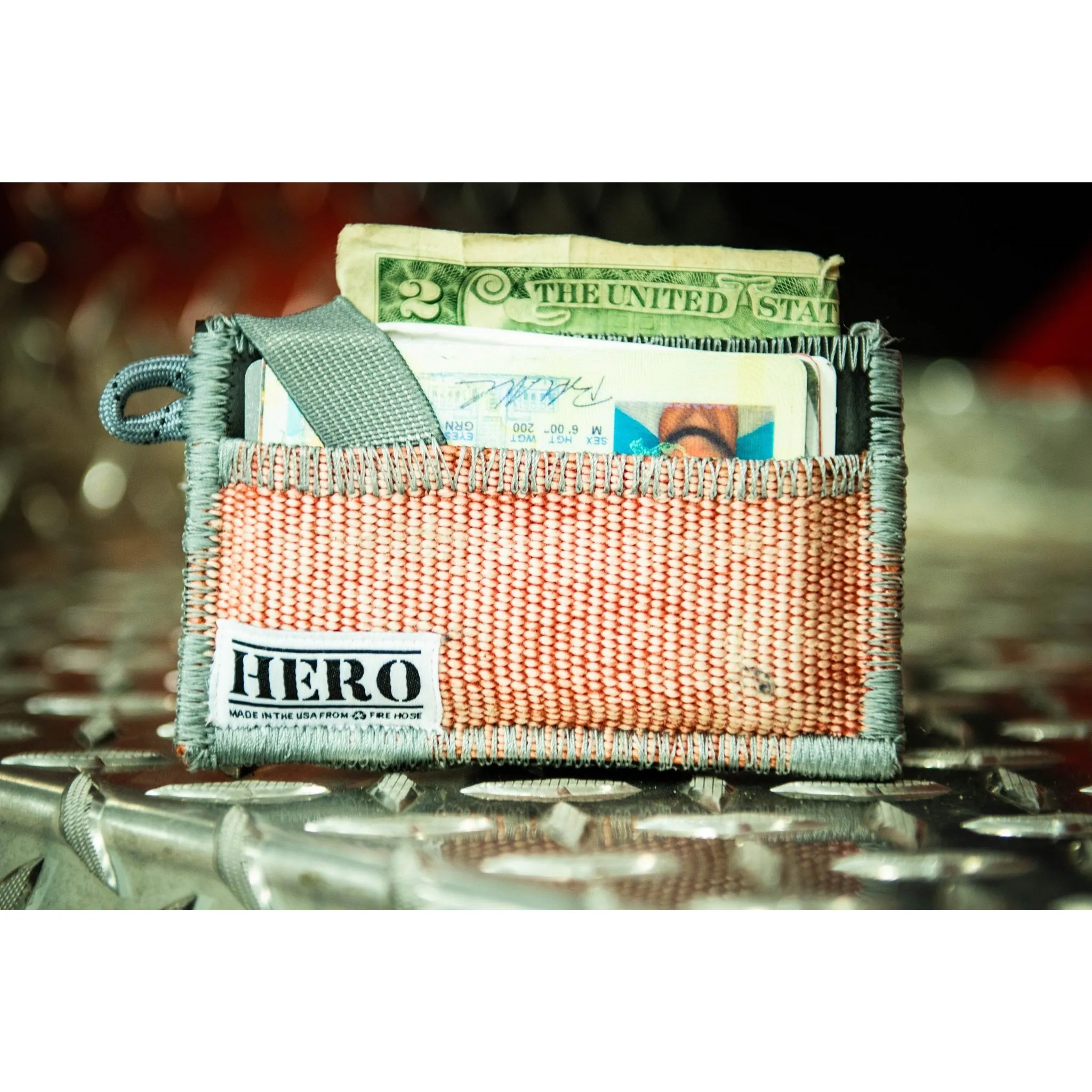 Decommissioned Fire Hose Wallet