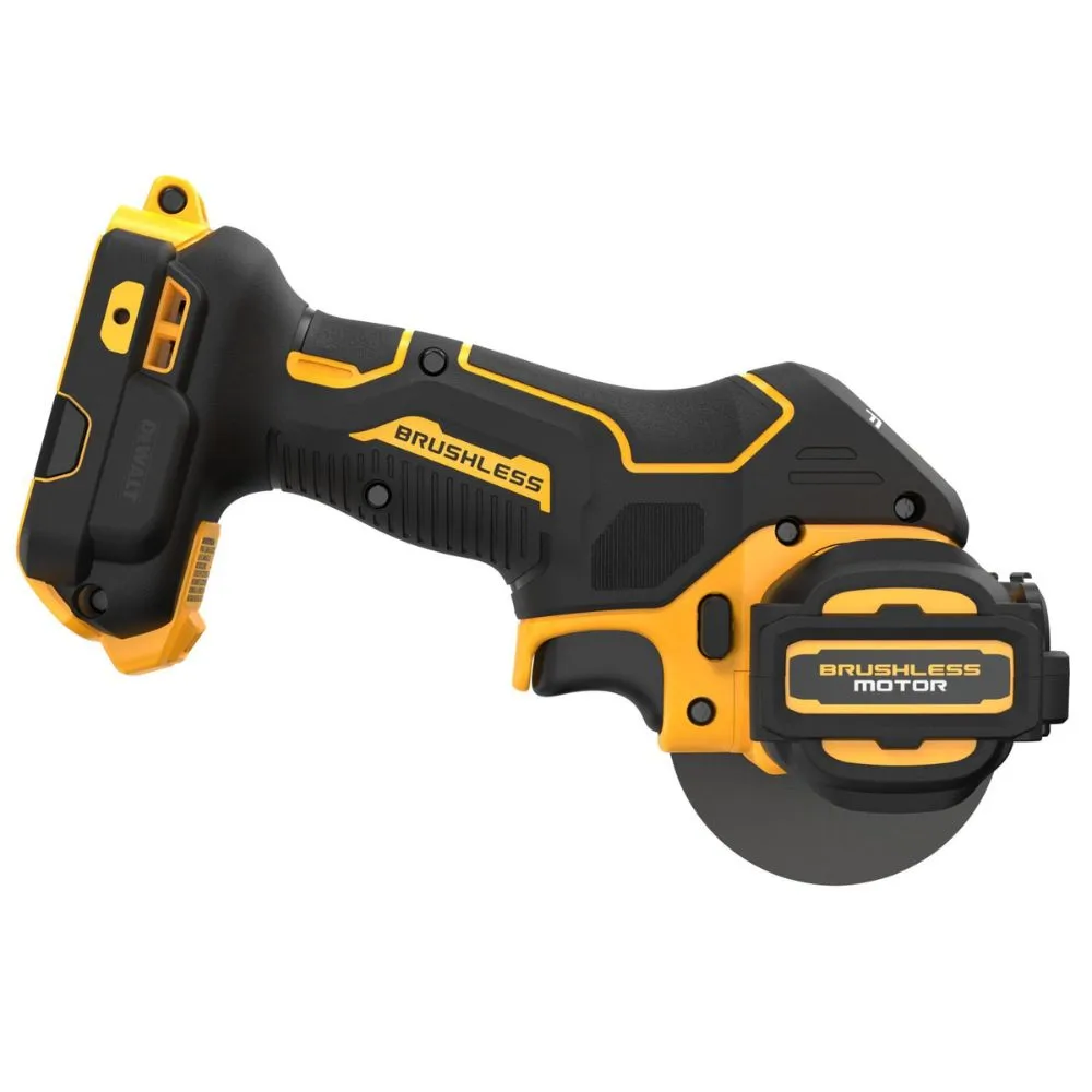 DEWALT DCS438E1 20V MAX XR® Brushless Cordless 3-in Cut-Off Tool Kit With DEWALT POWERSTACK™ Compact Battery