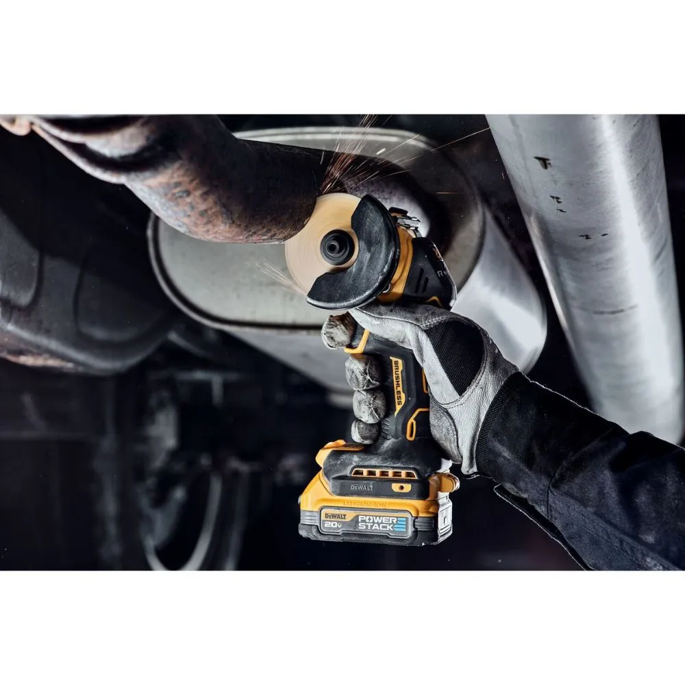 DEWALT DCS438E1 20V MAX XR® Brushless Cordless 3-in Cut-Off Tool Kit With DEWALT POWERSTACK™ Compact Battery