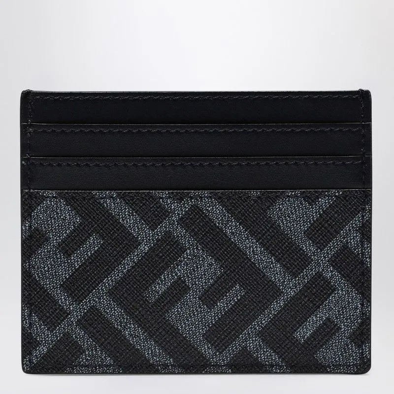 DIAGONAL LEATHER CARD HOLDER