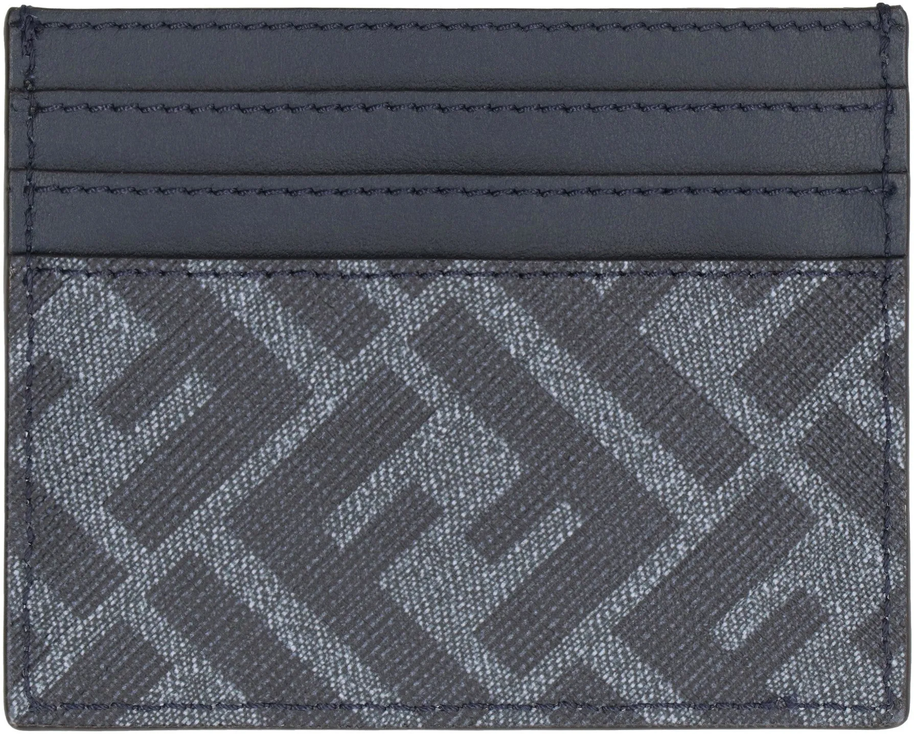 DIAGONAL LEATHER CARD HOLDER