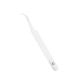 DLUX Pro Iconic Curved Tweezer - White