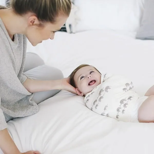 Ergobaby Swaddler and Sleeping Bag (Set) - Elephant (Newborn - 9mnths)