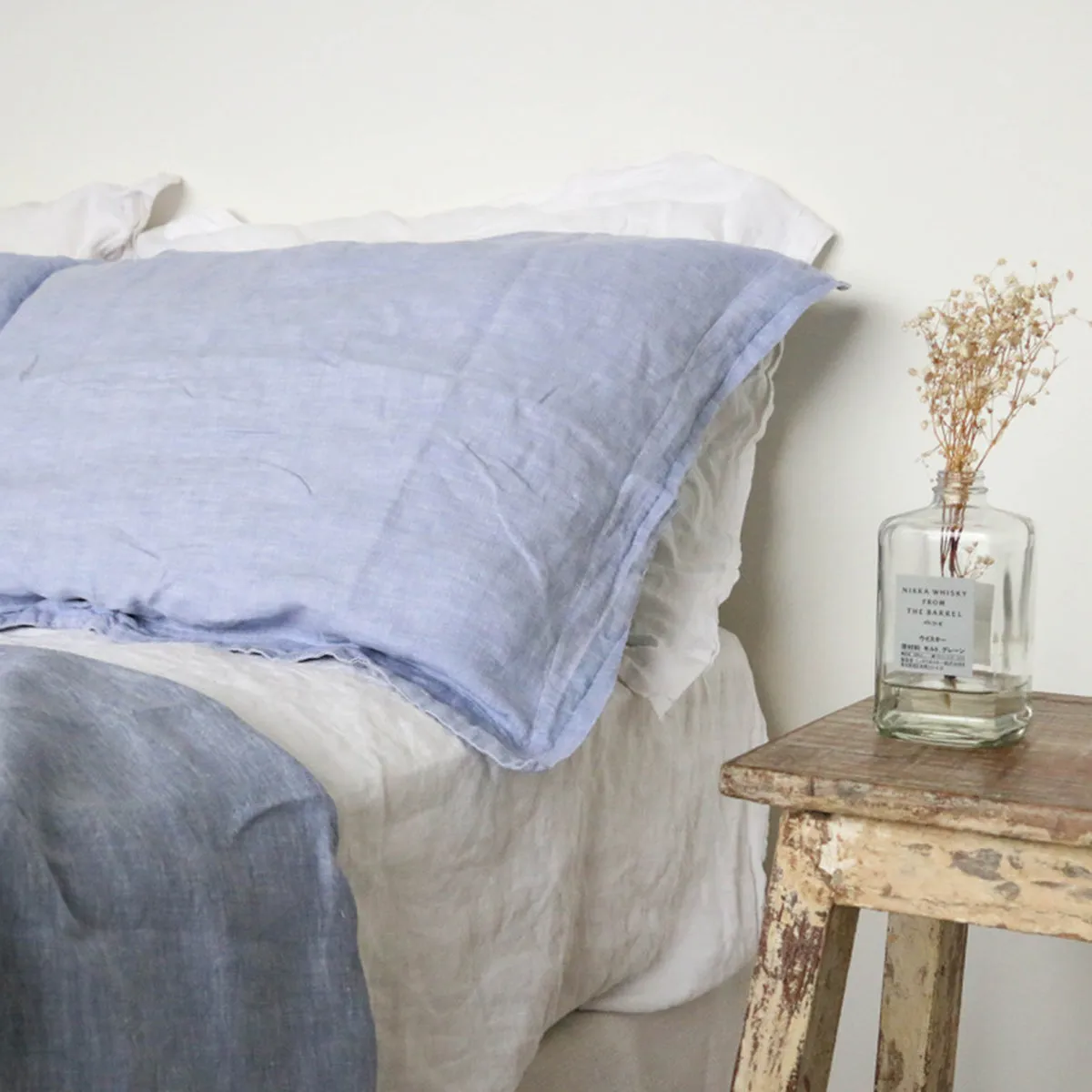 French Linen Pillowcase – Standard (Oxford Edge)