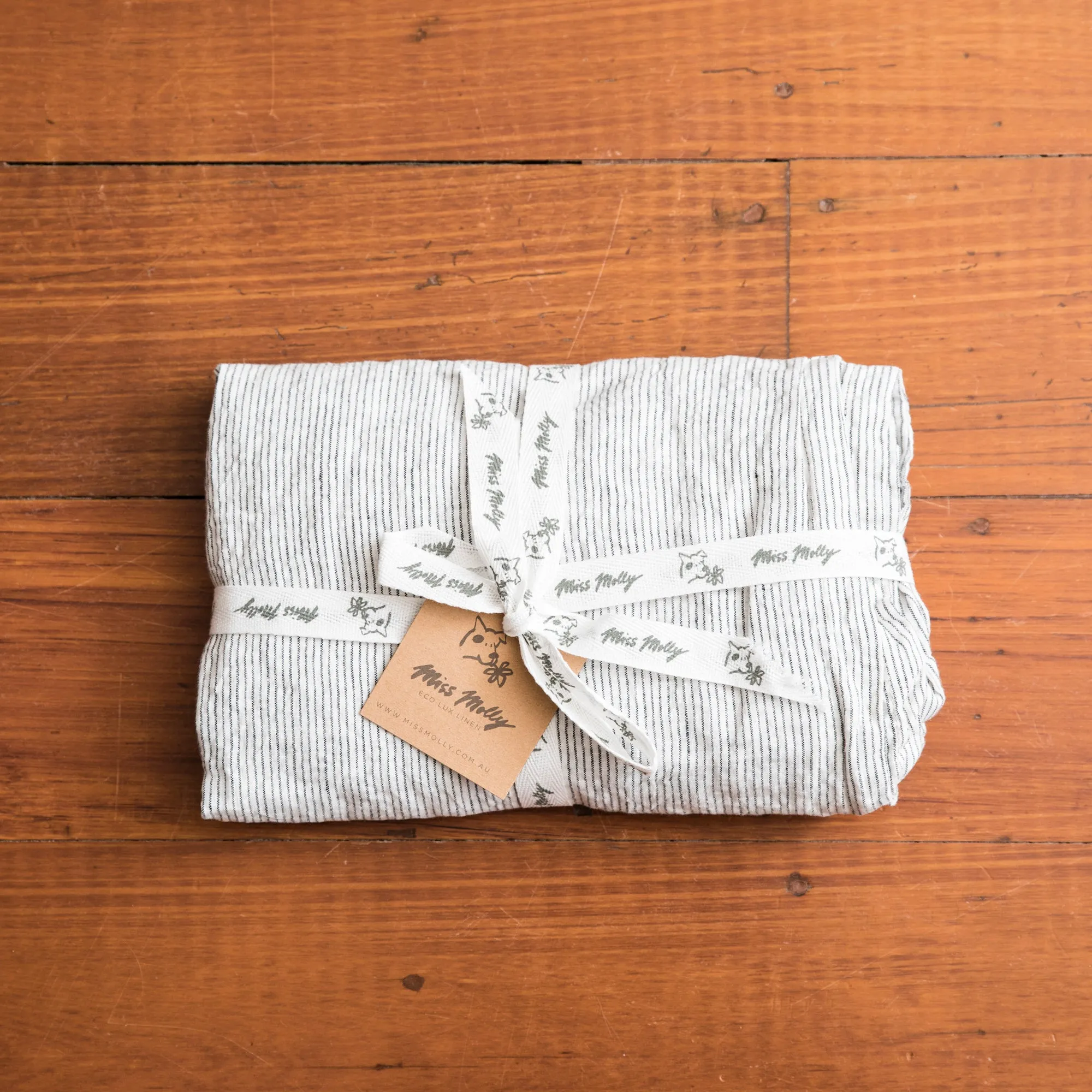 French Linen Pillowcase – Standard (Oxford Edge)