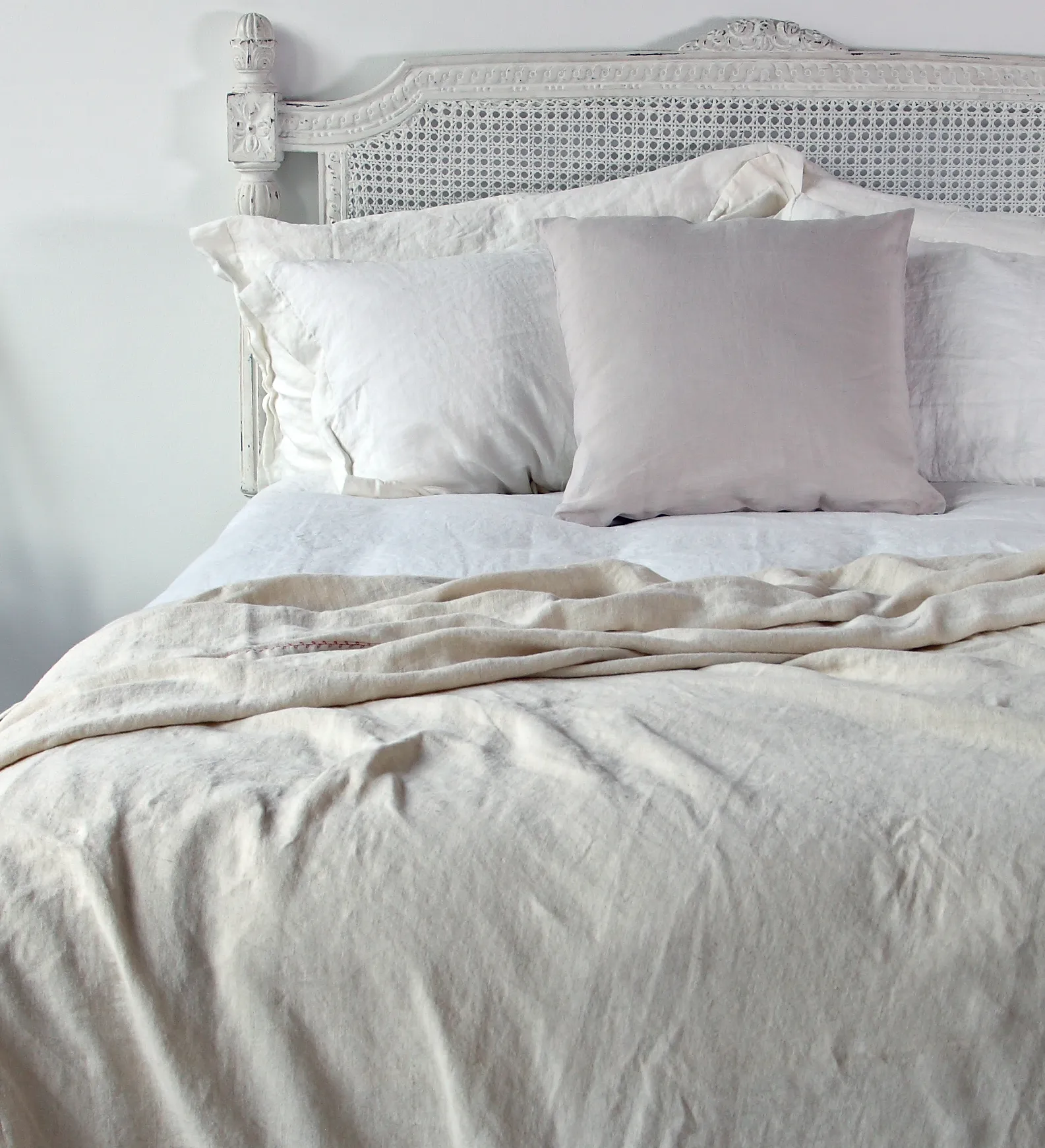 French Linen Pillowcase – Standard (Oxford Edge)