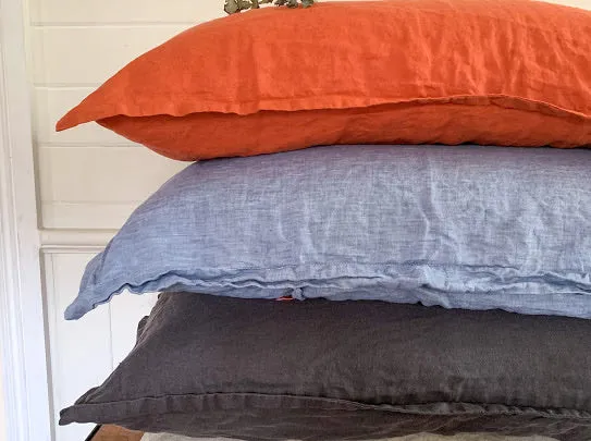 French Linen Pillowcase – Standard (Oxford Edge)