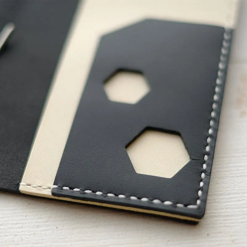 Handmade Leather Soccer Bifold Cool Men Long Wallet PERSONALIZED MONOGRAMMED GIFT CUSTOM Travel Wallet Passport Wallet