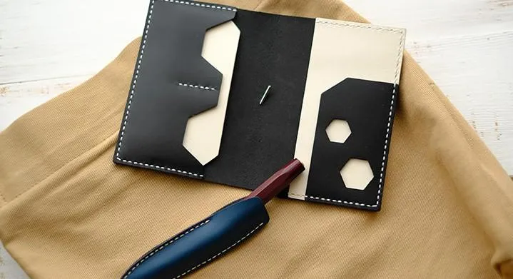 Handmade Leather Soccer Bifold Cool Men Long Wallet PERSONALIZED MONOGRAMMED GIFT CUSTOM Travel Wallet Passport Wallet