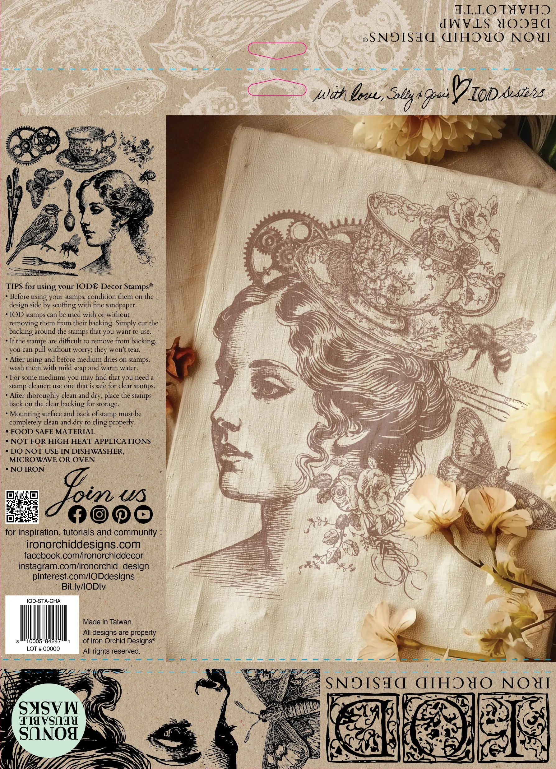 IOD Charlotte Stamp 12x12