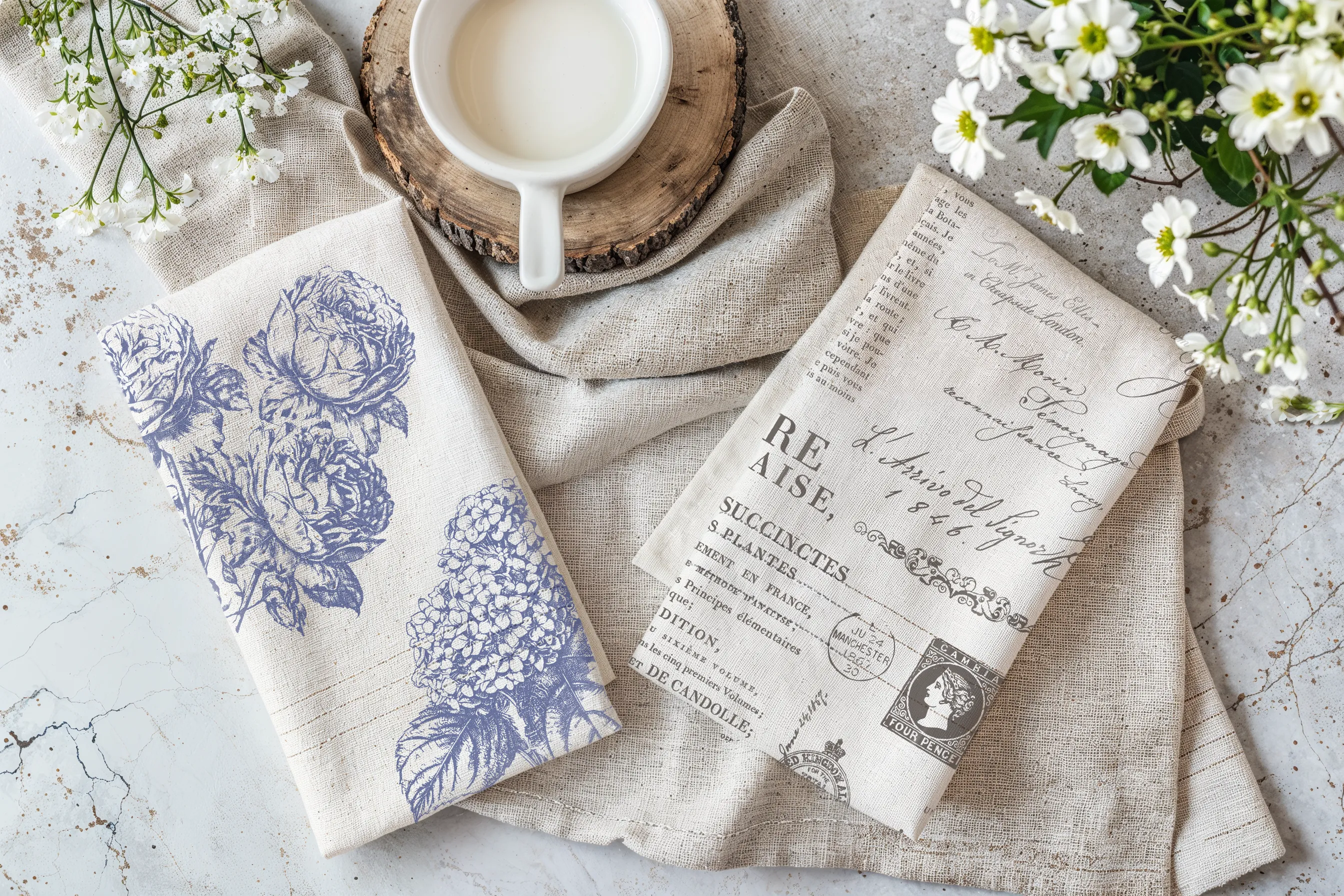 IOD Garden Bouquet Stamp 12x12