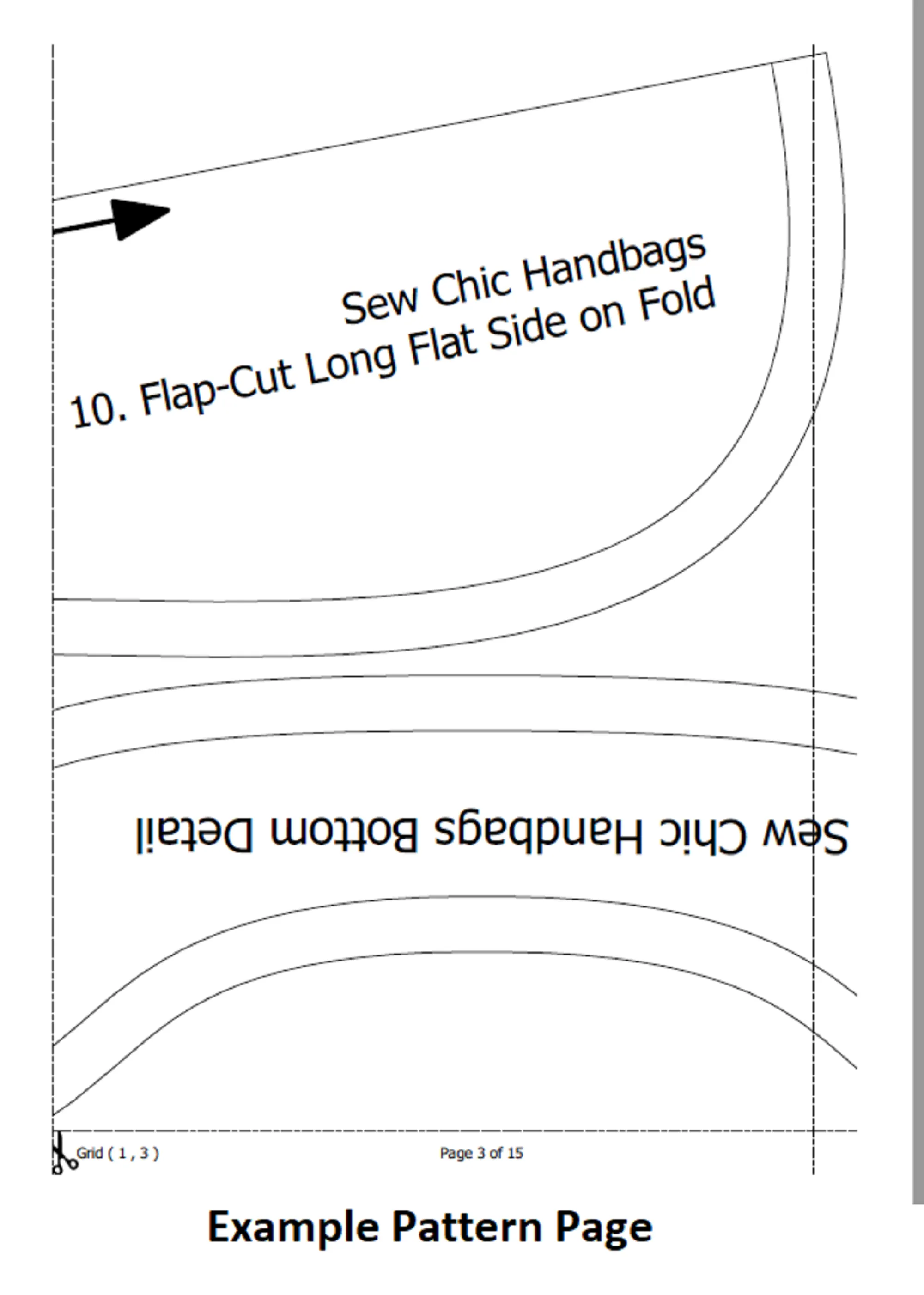 Jackie Satchel Digital PDF Sewing Pattern