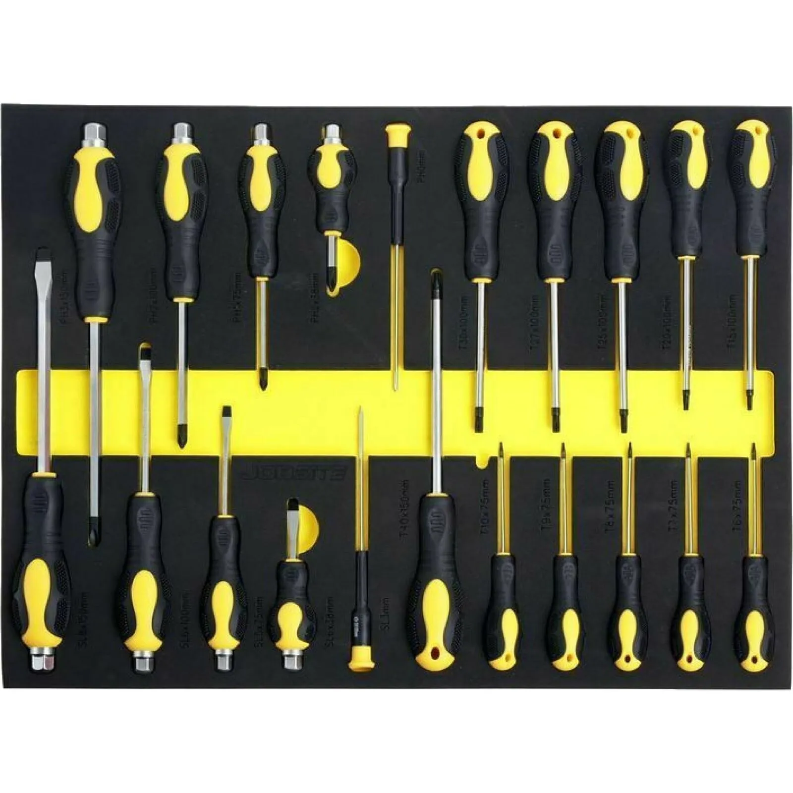 Jobsite 7 Drawer Roller Tool Cabinet Includes 270pcs Tools Set, by Neilsen CT3323