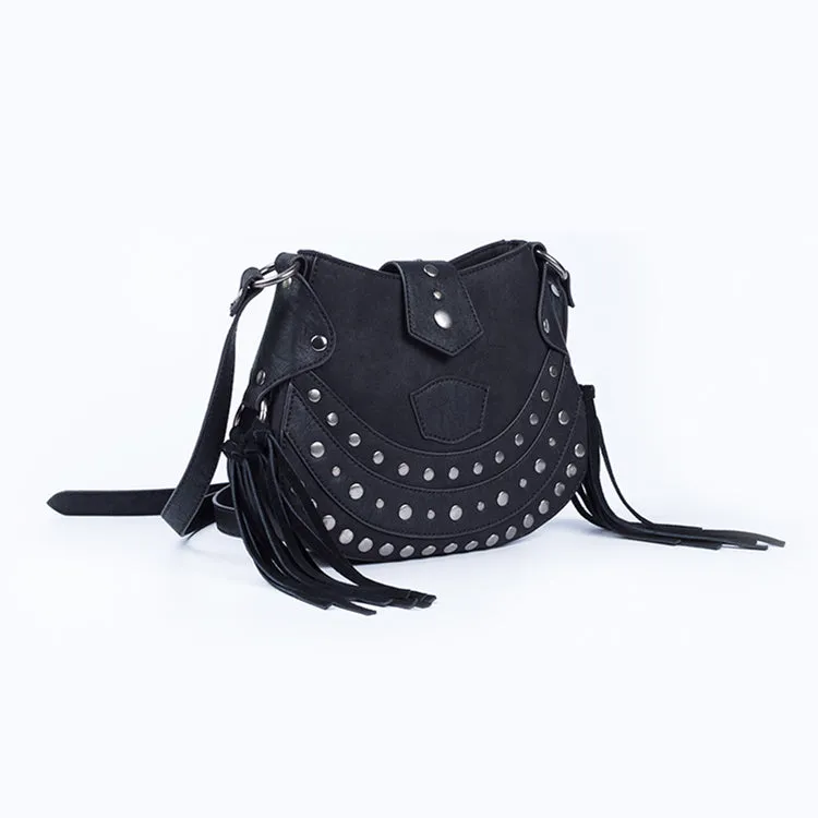 Ladies Western Crossbody Purse With Fringe Crossbody Boho Bag