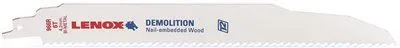 Lenox Demolition Reciprocating Saw Blade 6T 9 Inch