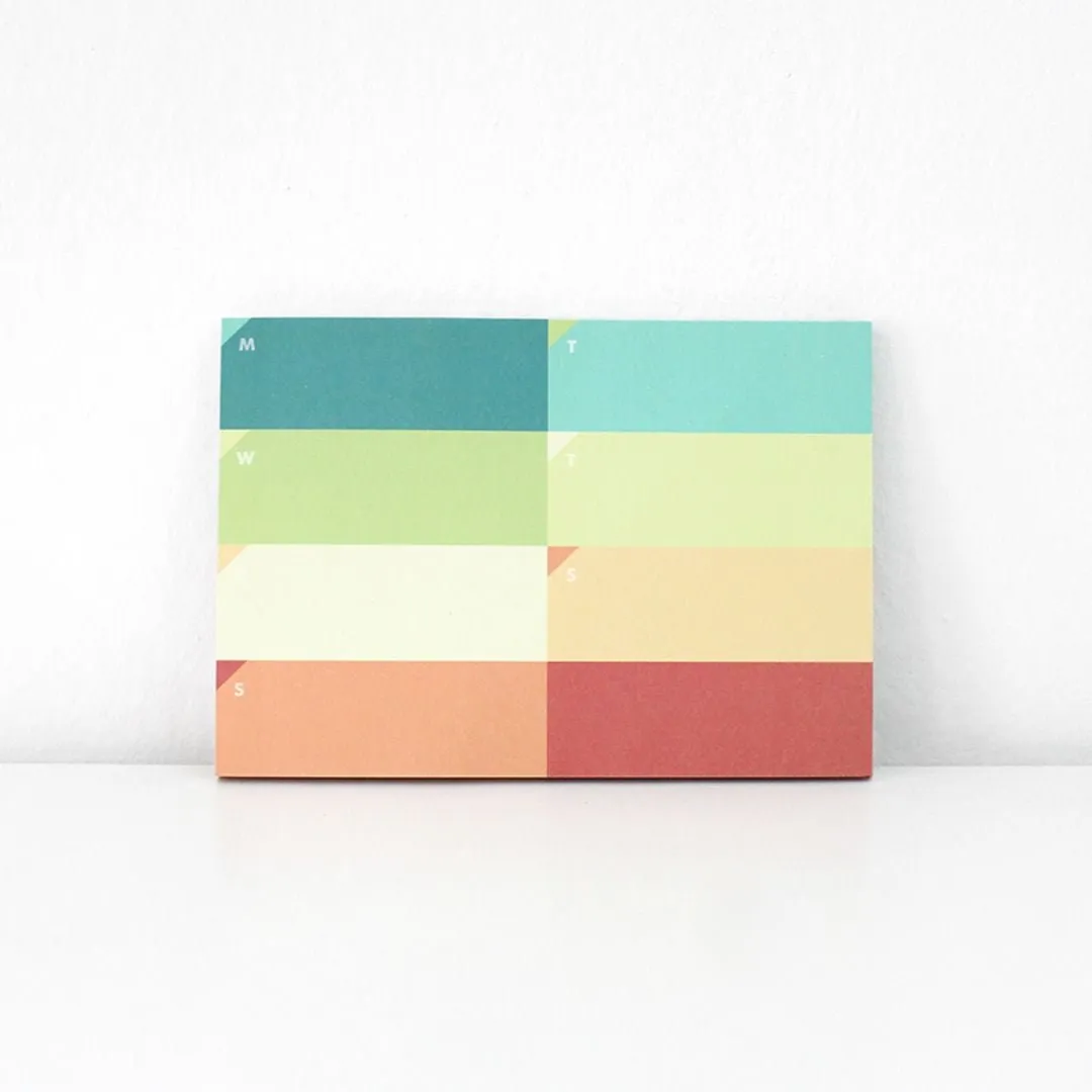 Nighthawks Mini Weekly Pad - Paperways Palette