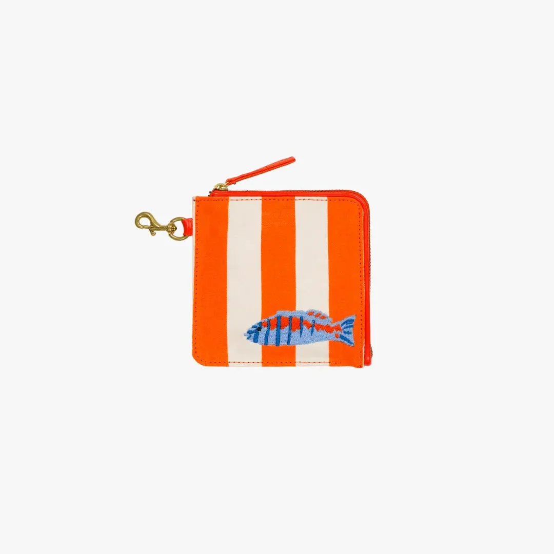 Orange Strap Wallet