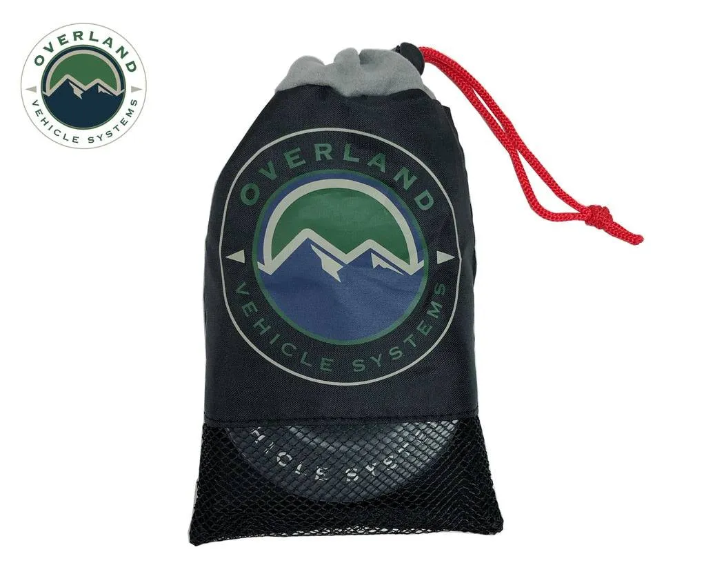 Overland Vehicle Systems Recovery Ring 4.00" 41,000 lb. Gray With Storage Bag | Universal