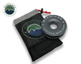 Overland Vehicle Systems Recovery Ring 4.00" 41,000 lb. Gray With Storage Bag | Universal