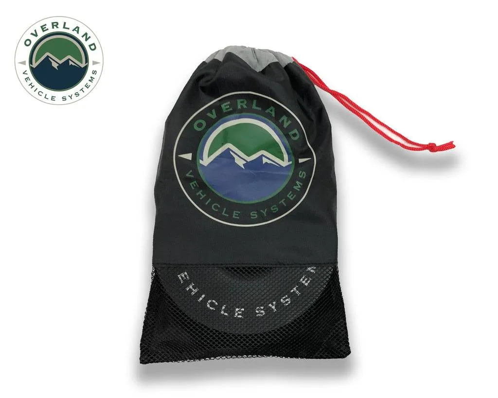 Overland Vehicle Systems Recovery Ring 6.25" 45,000 lb. Black With Storage Bag | Universal