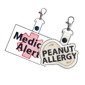 Peanut Allergy & Large Medical Alert Bundle