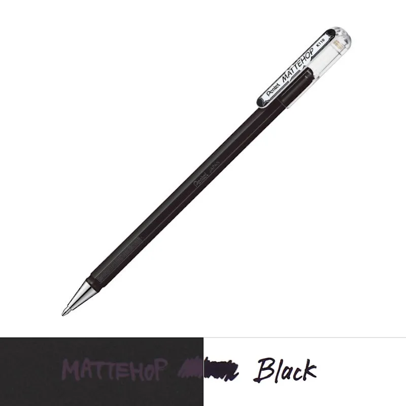 Pentel Mattehop Opaque Gel Pens