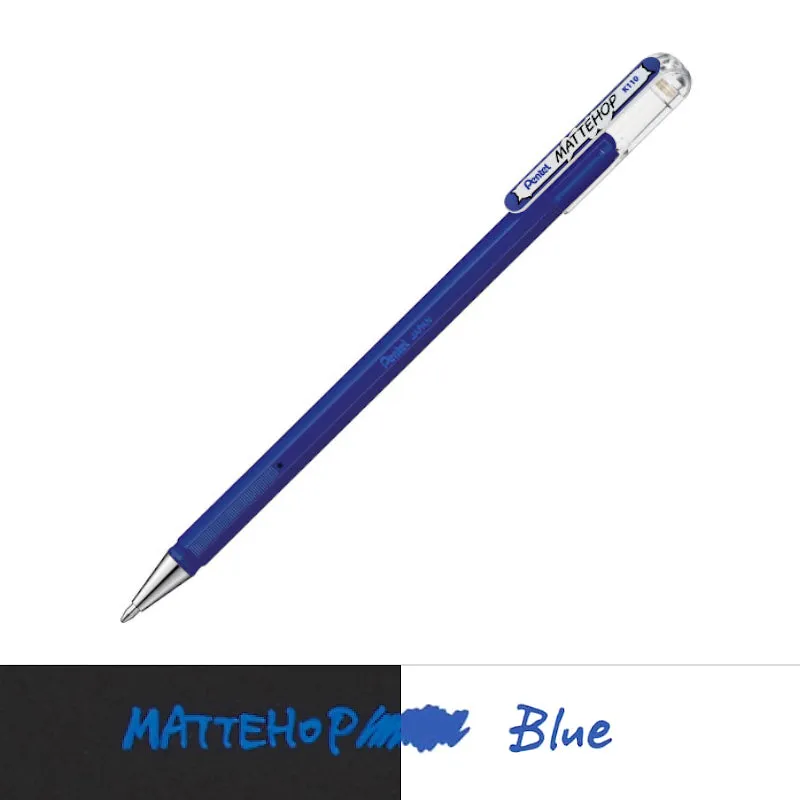 Pentel Mattehop Opaque Gel Pens