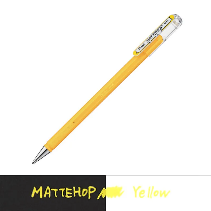 Pentel Mattehop Opaque Gel Pens