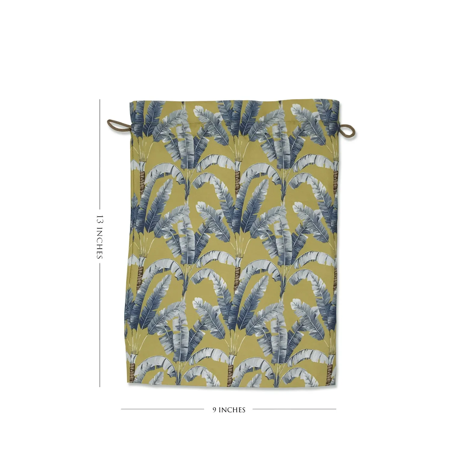 Shibori printed Drawstring Pouches