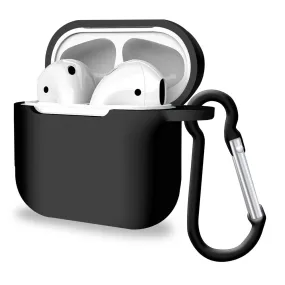 Silicone Airpods Pro Case Cover Black