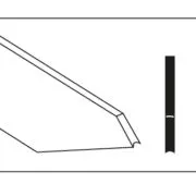 Sorby Slim Fluted Parting Tool