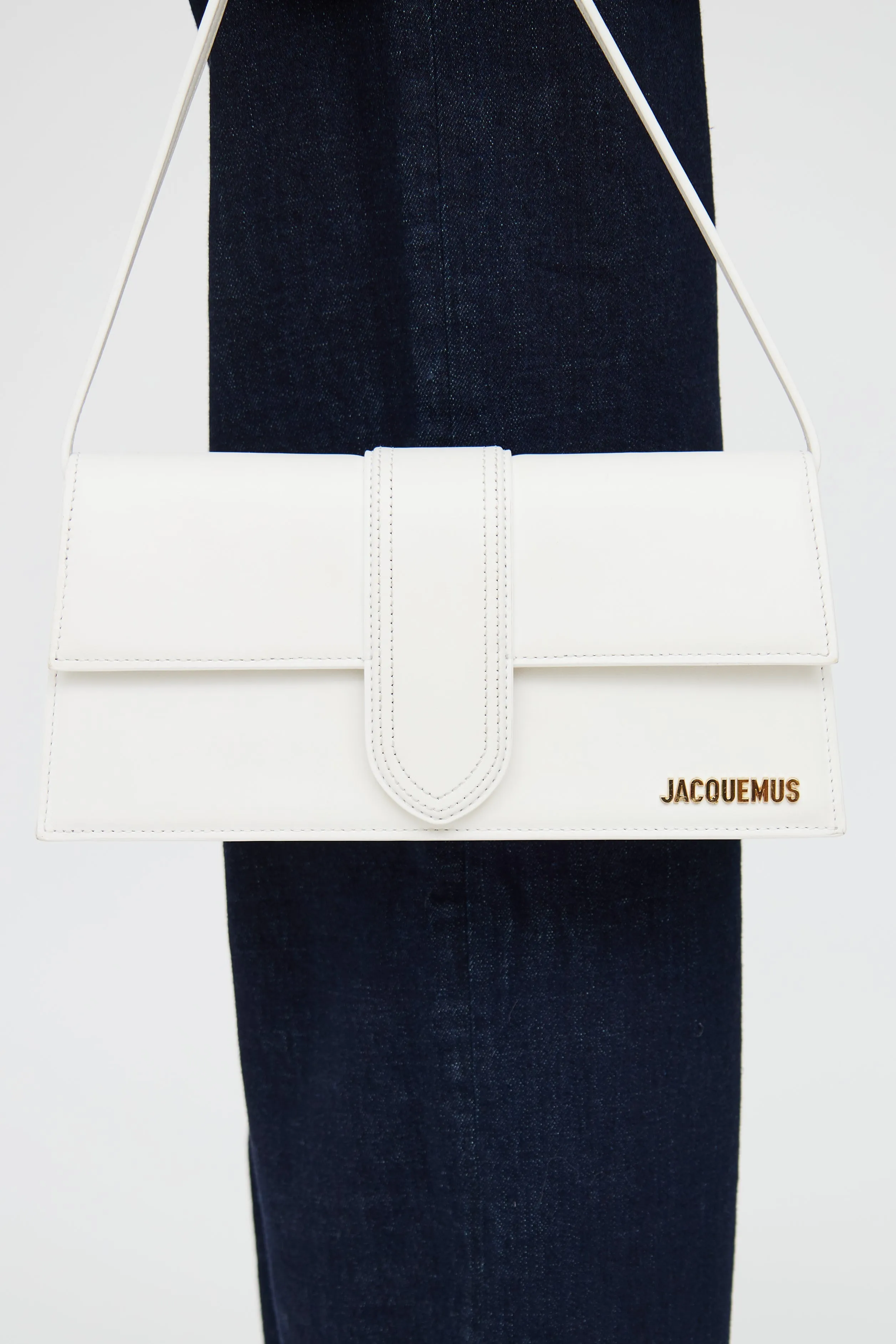 White Le Bambino Shoulder Bag