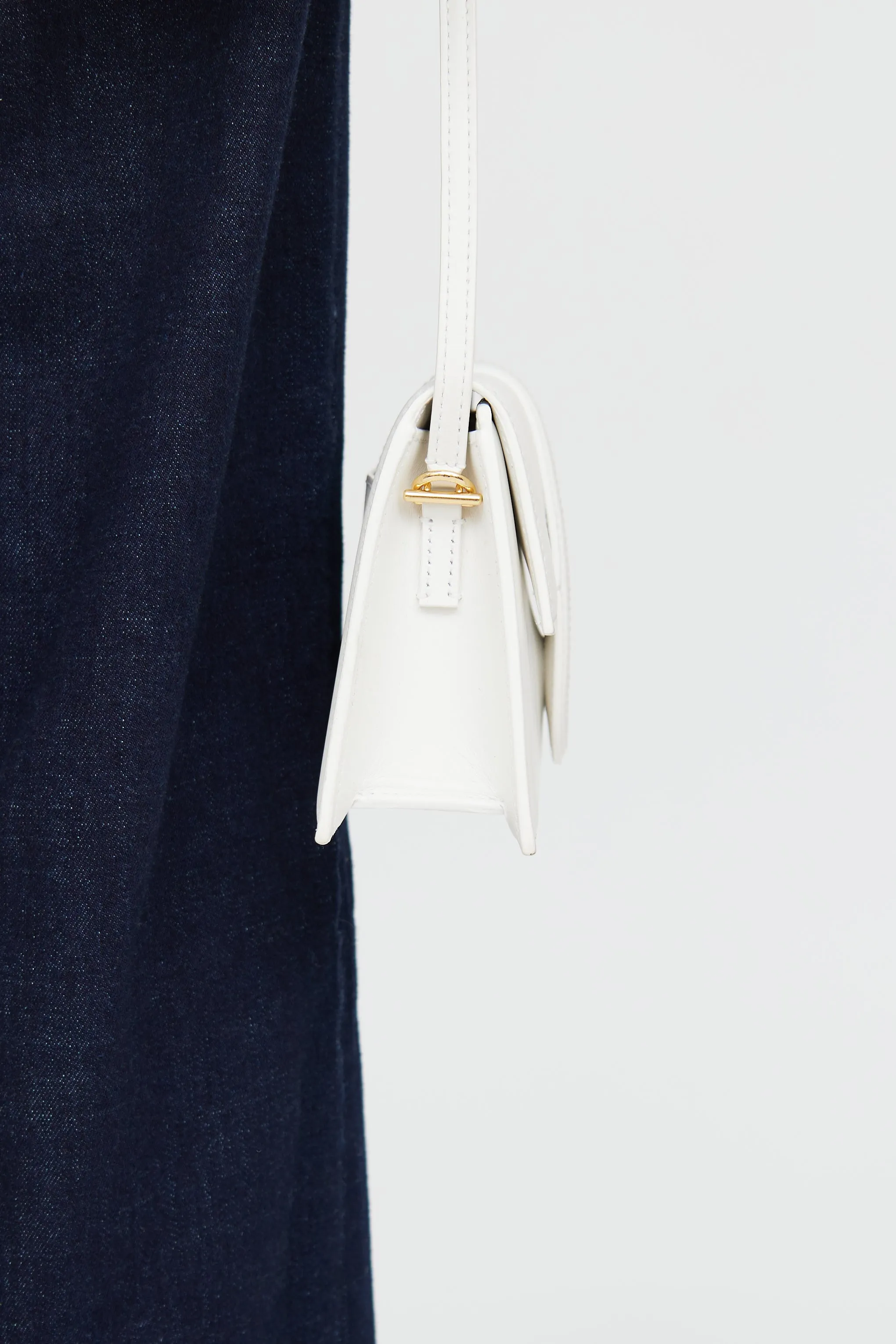White Le Bambino Shoulder Bag