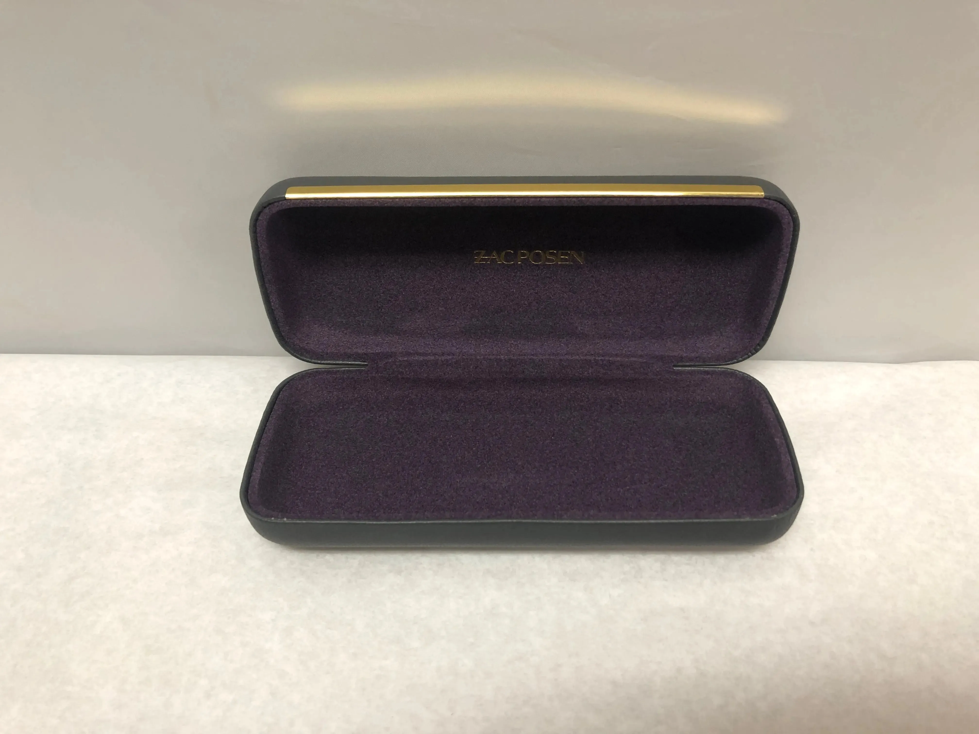 Zac Posen Gray Optical Eyeglasses Hard Case | KMOPT-23