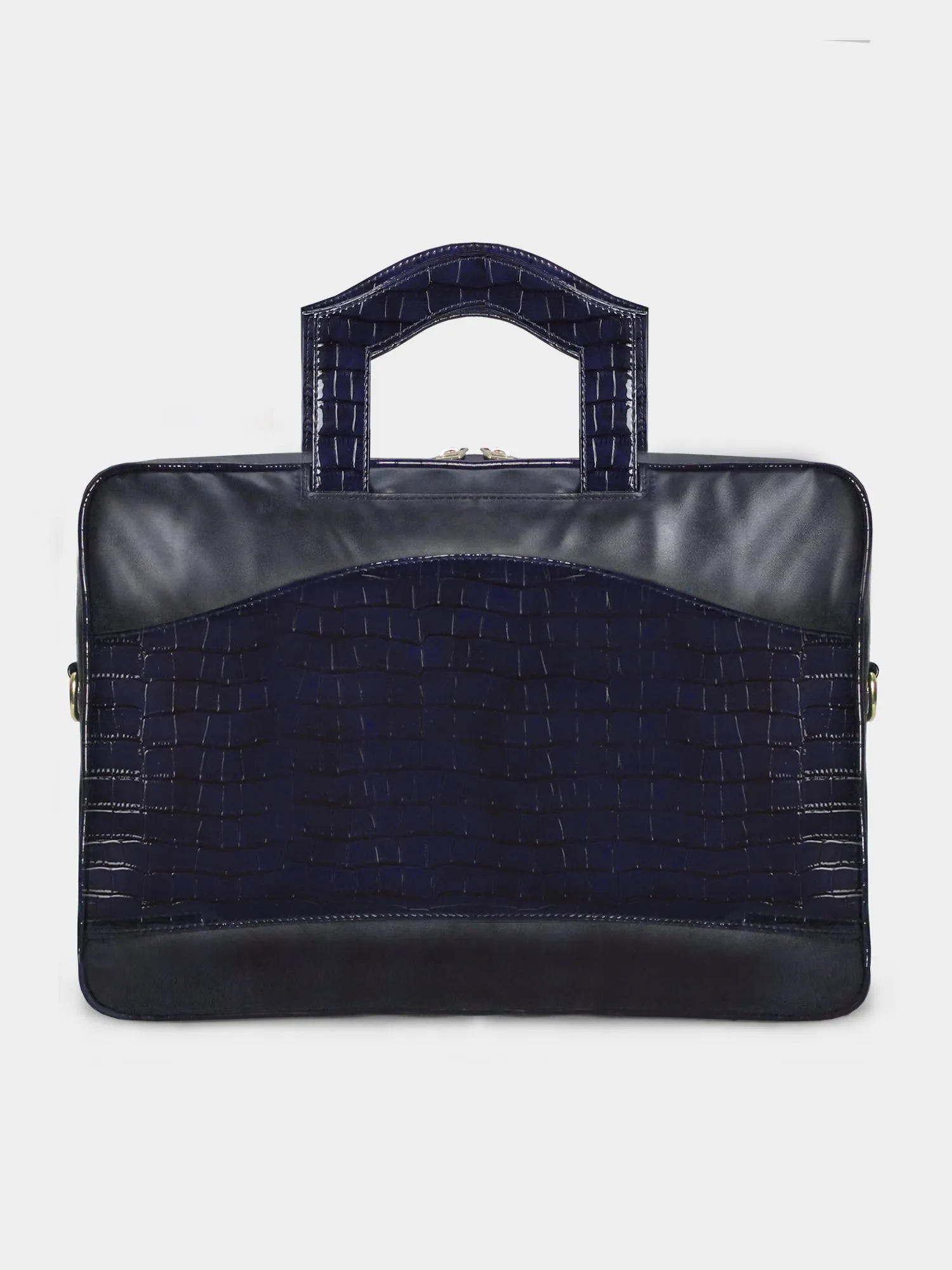 Zoe Blue 15" Laptop cum Travel Briefcase Bag | Modern Myth